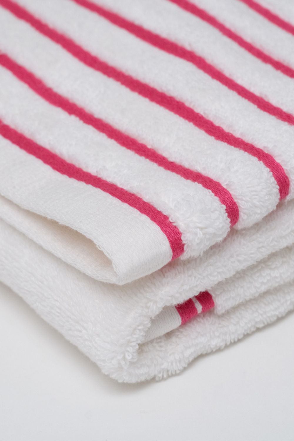 Balme-Rainbow Fuşya Çizgili Yüz Havlusu-Havlu & Peştamal-2-Milagron.com