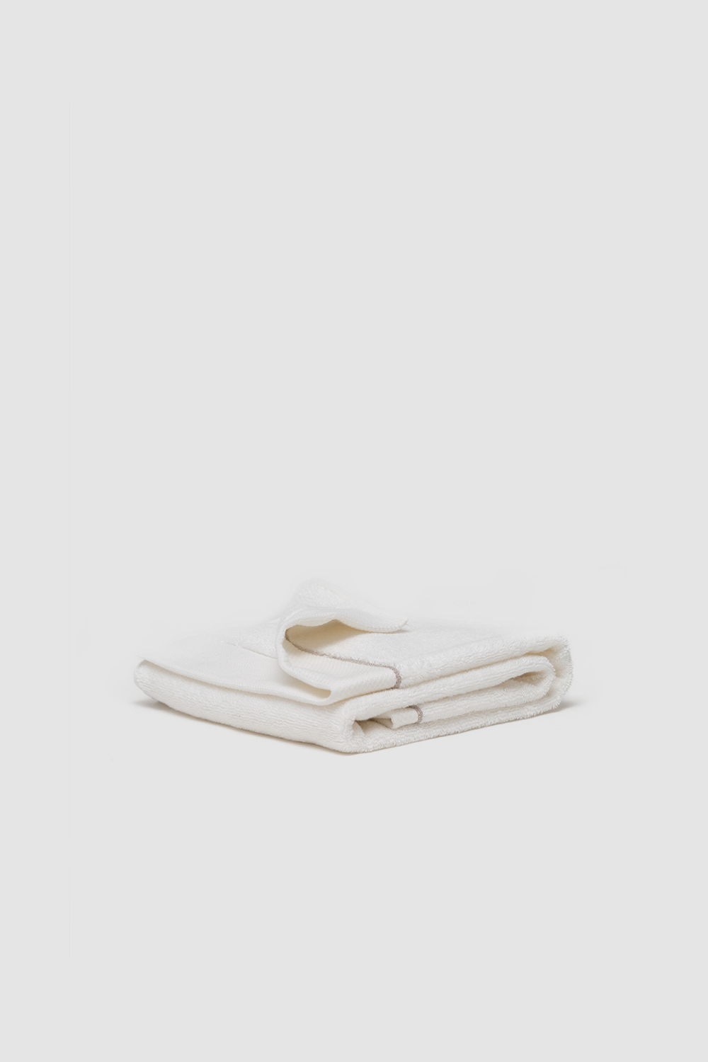 Balme-Smooth Snowflake-bej Çizgili Yüz Havlusu-Havlu & Peştamal-2-Milagron.com