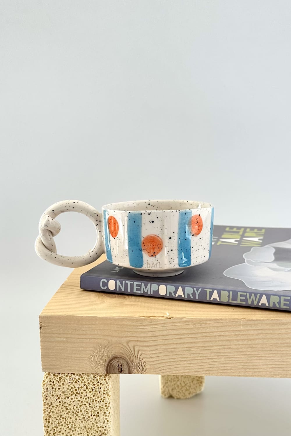 Bao Bodrum-Baomug 180ml Özel Tasarım El Yapımı Seramik Kupa-Bardak-1-Milagron.com