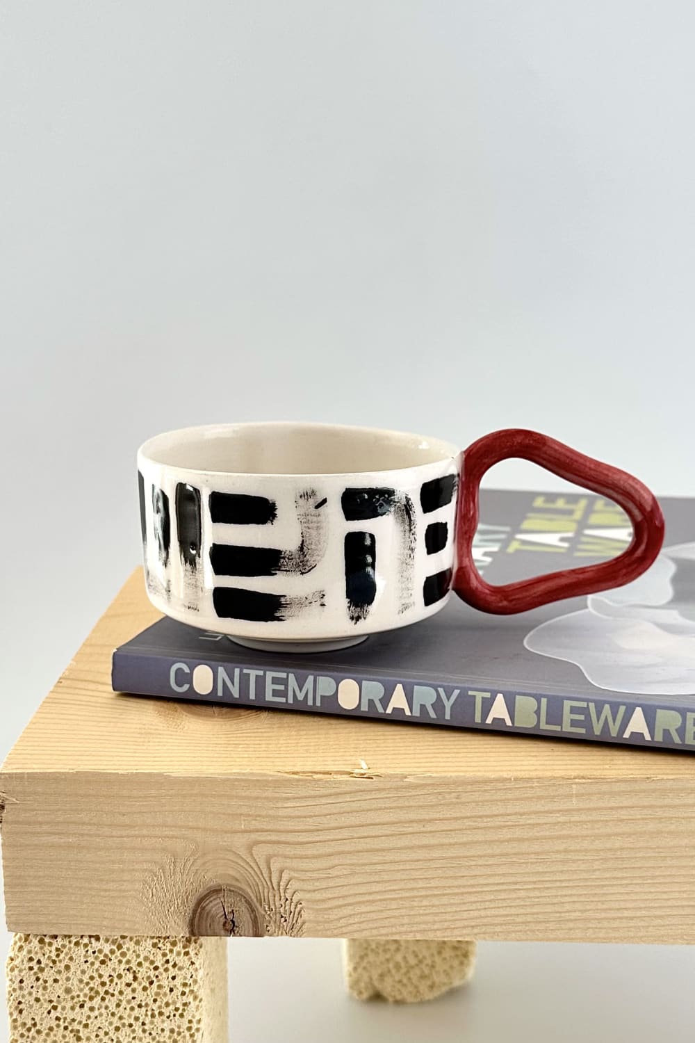 Bao Bodrum-Baomug 180ml Özel Tasarım El Yapımı Seramik Kupa-Bardak-2-Milagron.com