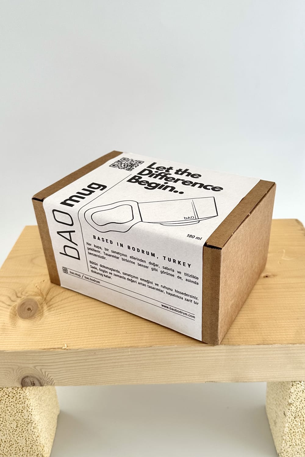 Bao Bodrum-Baomug 180ml Özel Tasarım El Yapımı Seramik Kupa-Bardak-4-Milagron.com