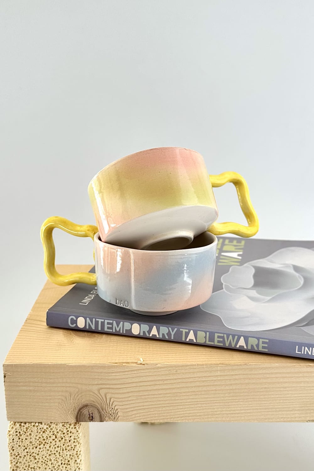 Bao Bodrum-Boamug 180ml Özel Tasarım El Yapımı Seramik Kupa-Bardak-5-Milagron.com