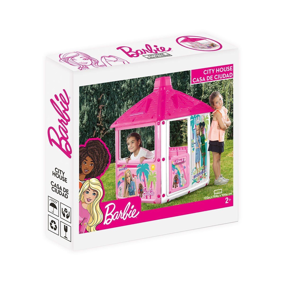 Barbie-1610 Dolu Barbie Oyun Evi Dolu-Oyun Setleri-2-Milagron.com