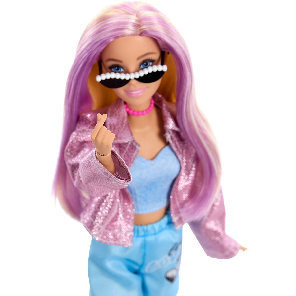 Jnc61 Barbie Deluxe Style Fashion Build Up Doll And Accessories