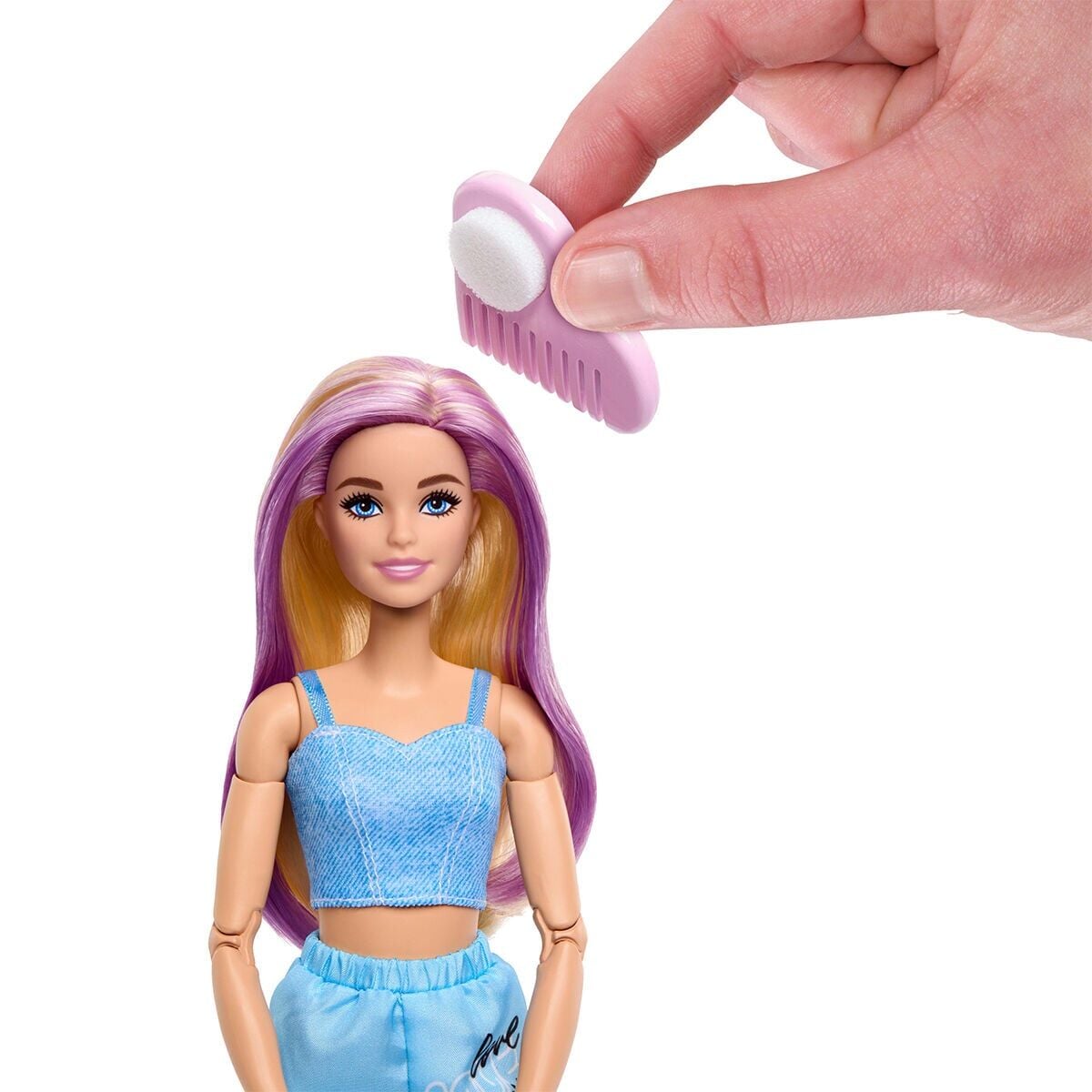 Jnc61 Barbie Deluxe Style Fashion Build Up Doll And Accessories