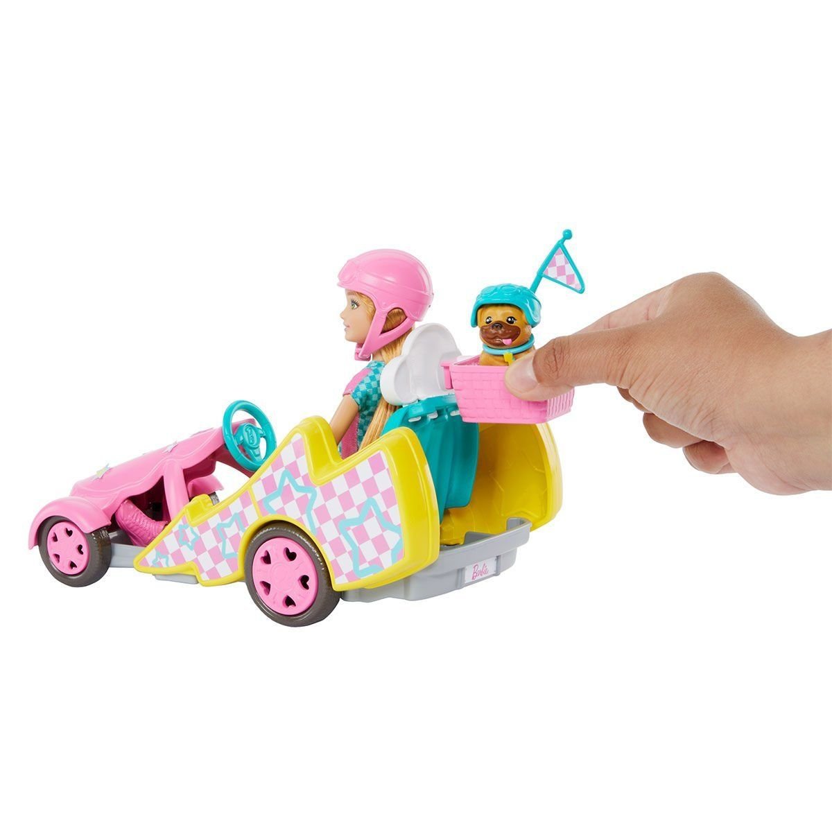 Barbie-Barbie Stacie Go Kart Yapıyor Oyun Seti Barbie And Stacie To The Rescue-Oyuncak Bebek ve Oyun Setleri-4-Milagron.com