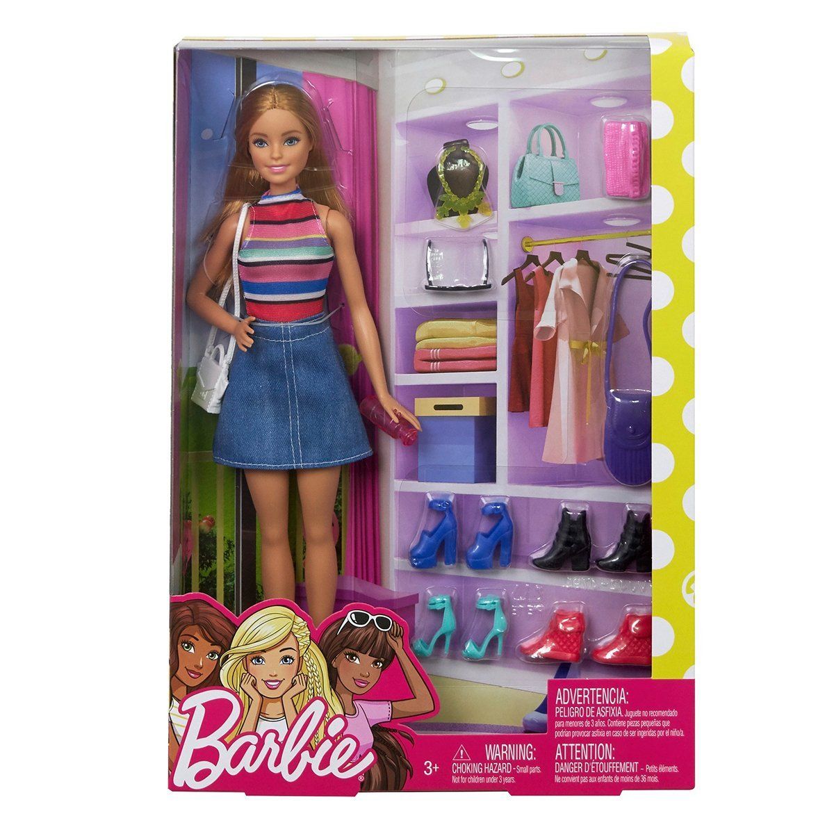 Barbie-Barbie Ve Muhteşem Aksesuarları Seti-Oyuncak Bebek ve Oyun Setleri-2-Milagron.com
