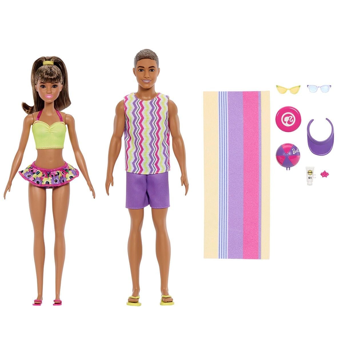 Jjp05 Barbie Ve Ken Plaj Günü