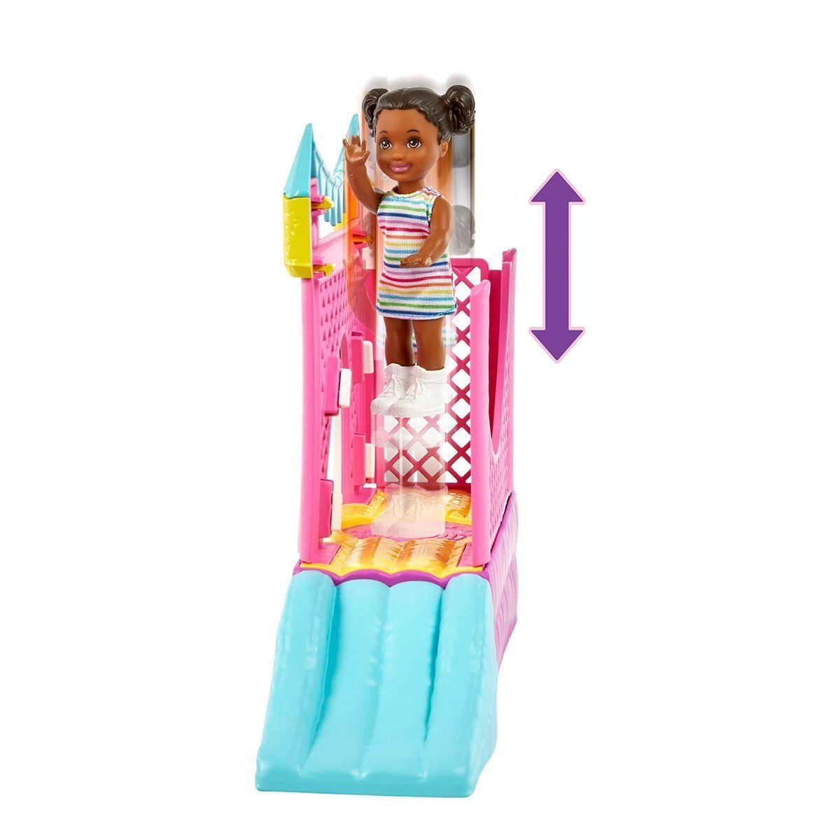 Hhb67 Barbie Bebek Bakıcısı Skipper Oyun Evi Seti