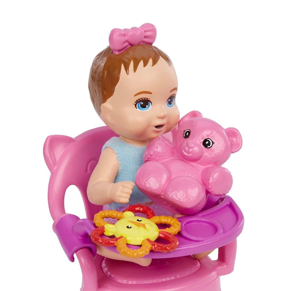 Ghv83 Özellikli Minik Bebekler Barbie Bebek Bakıcısı