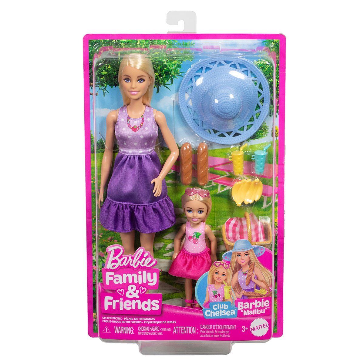 Jbf43 Barbie Malibu Ve Chelsea Ve Aksesuarları