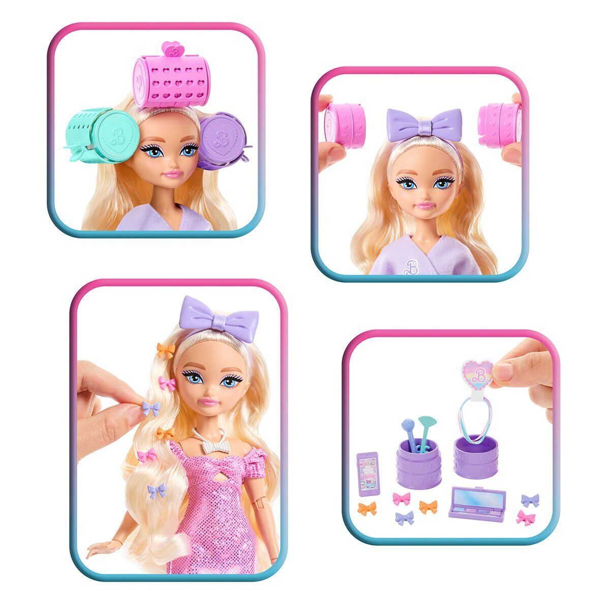 Jgg38 Barbie Dream Besties Malibu Ile Akşam Eğlencesine Hazırlanma
