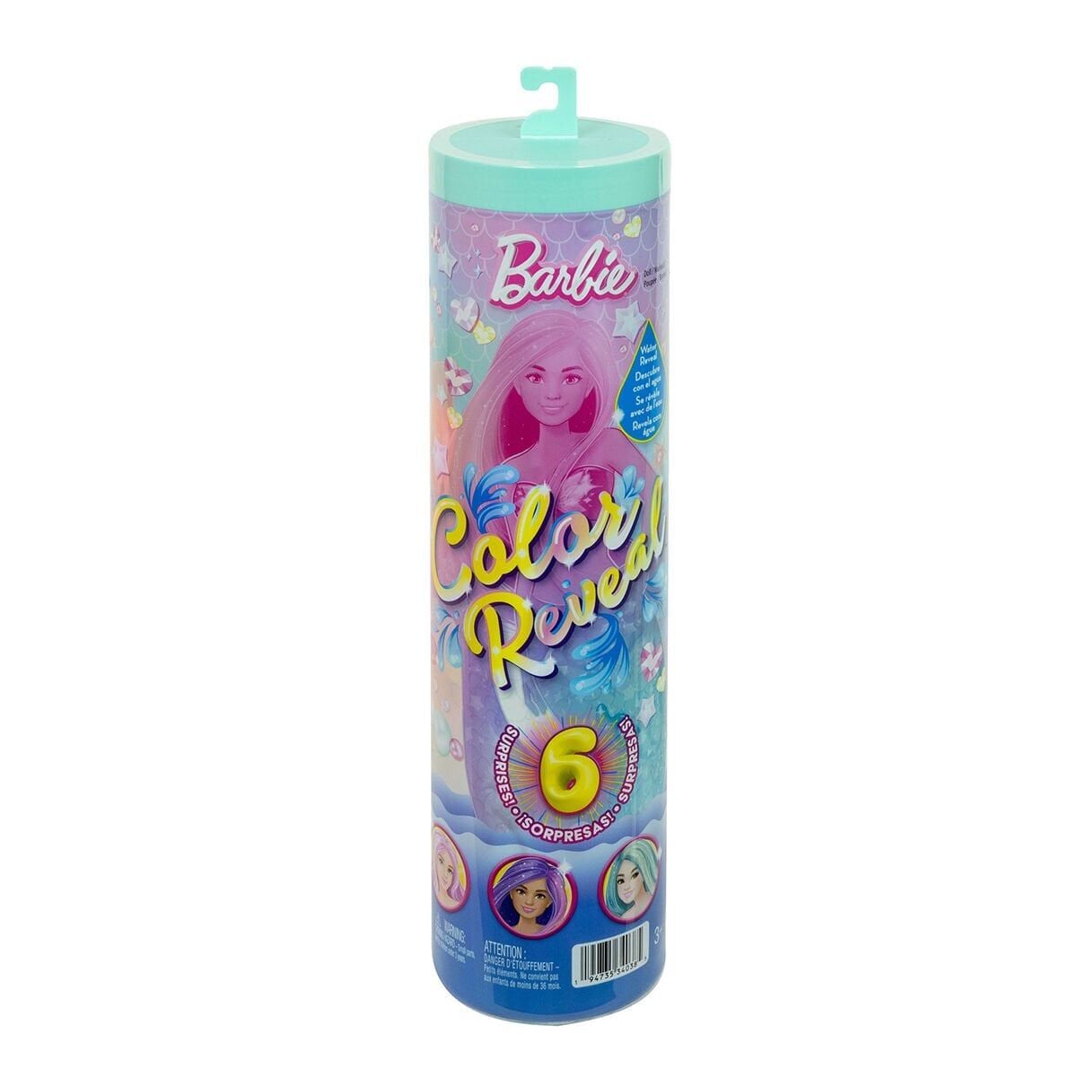 Jmw61 Barbie Color Reveal - Barbie Deniz Kızı Bebekler