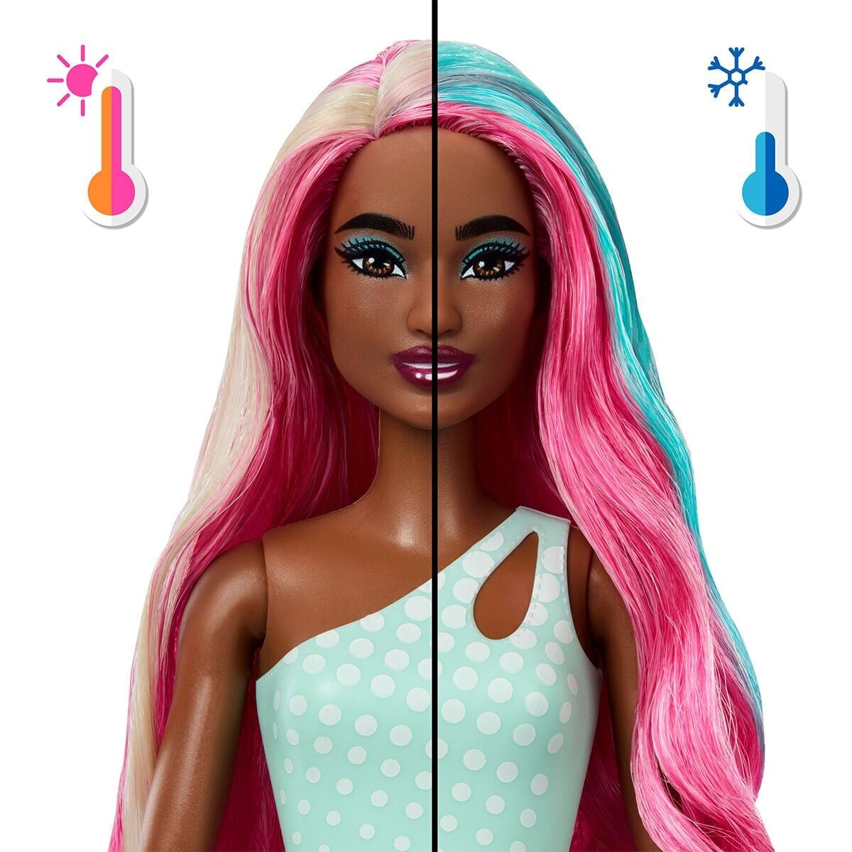 Jkf60 Barbie Pop Reveal Sürpriz Bebek - Mor Saçlı