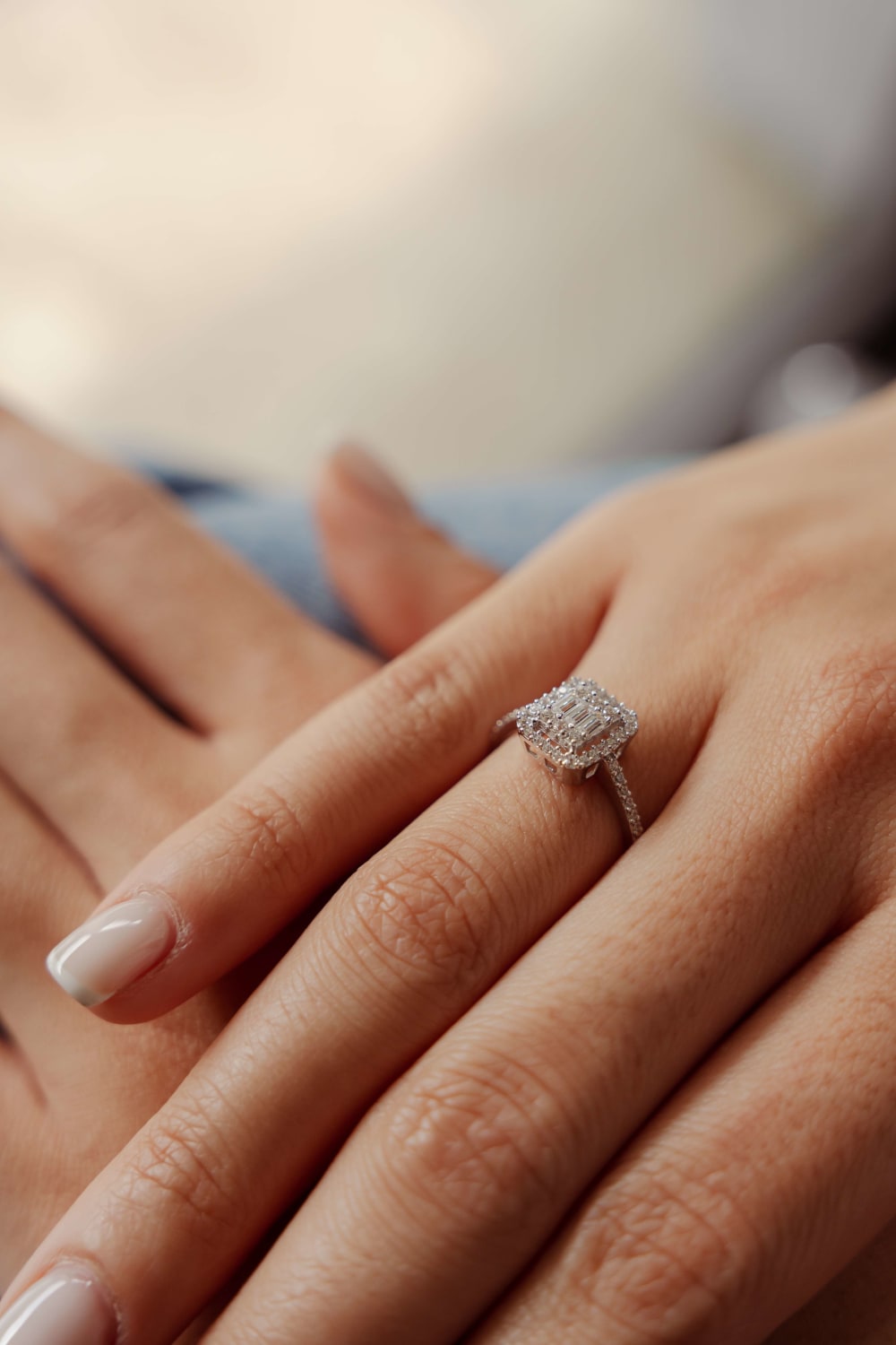 Başbuğ Mücevher-14 Ayar Altın Baget Yüzük-Yüzük-3-Milagron.com