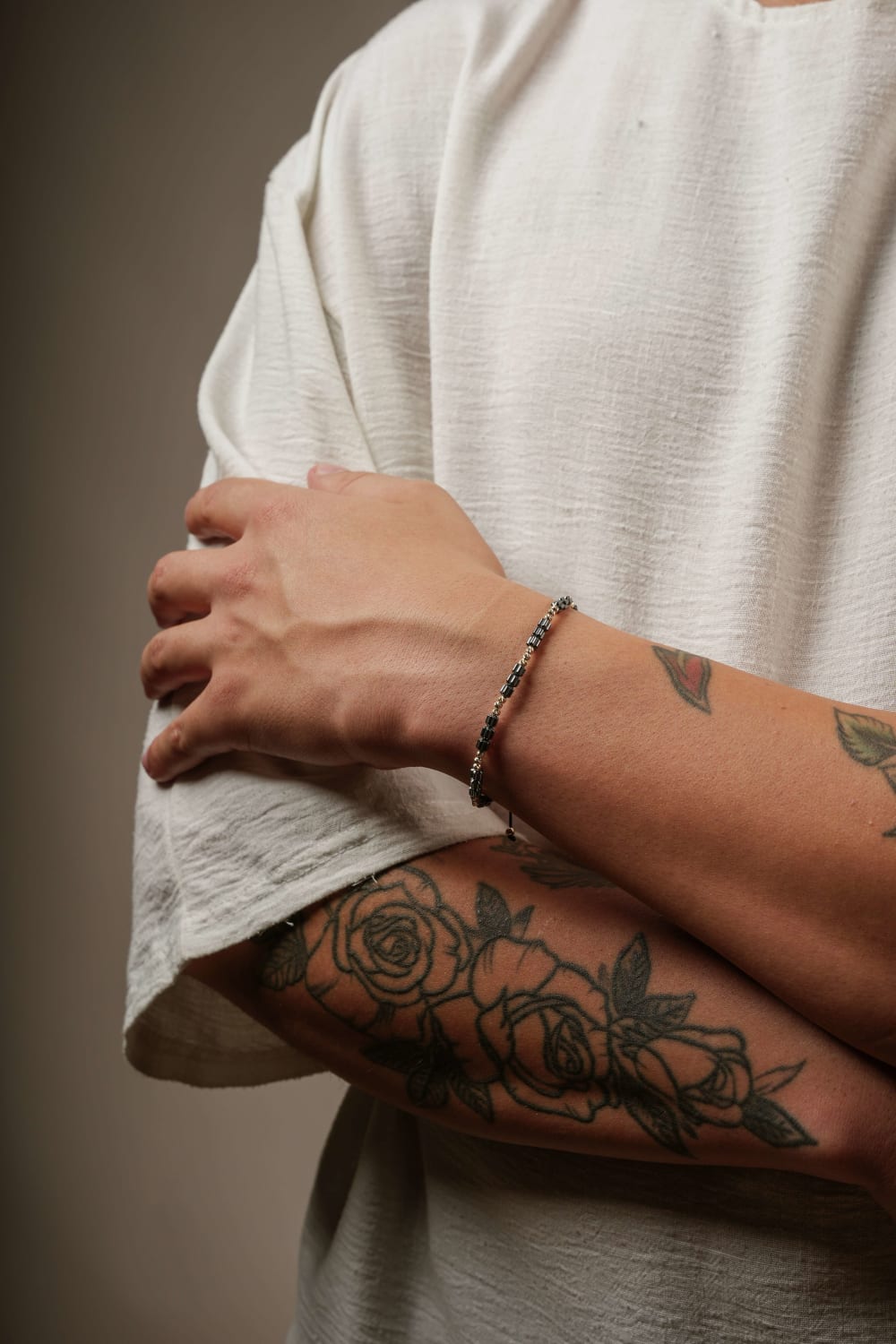 Başbuğ Mücevher-14 Ayar Altın Dorikalı Hematit Bileklik-Bileklik-2-Milagron.com