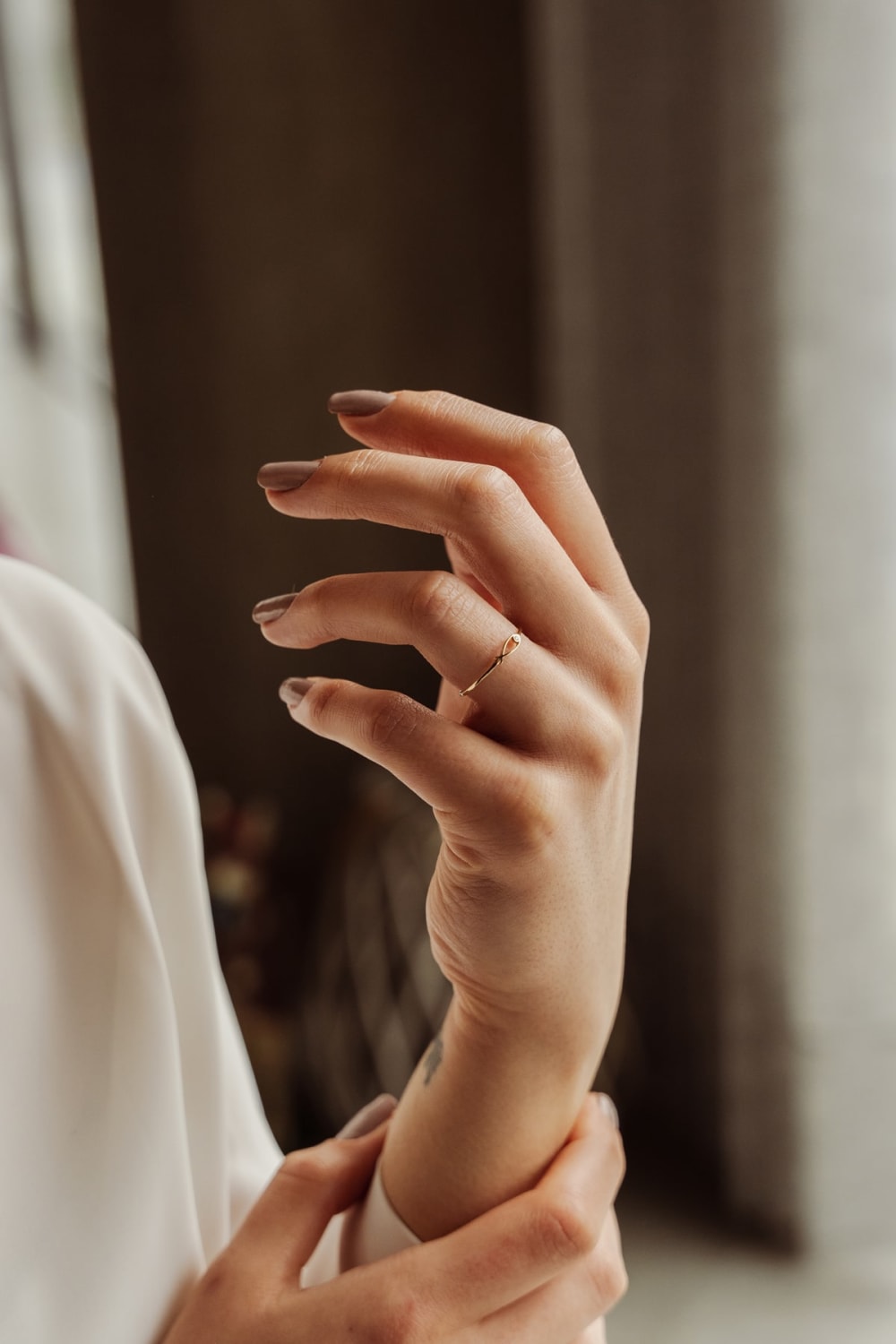 Başbuğ Mücevher-14 Ayar Altın Minimal Balık Yüzük-Yüzük-3-Milagron.com