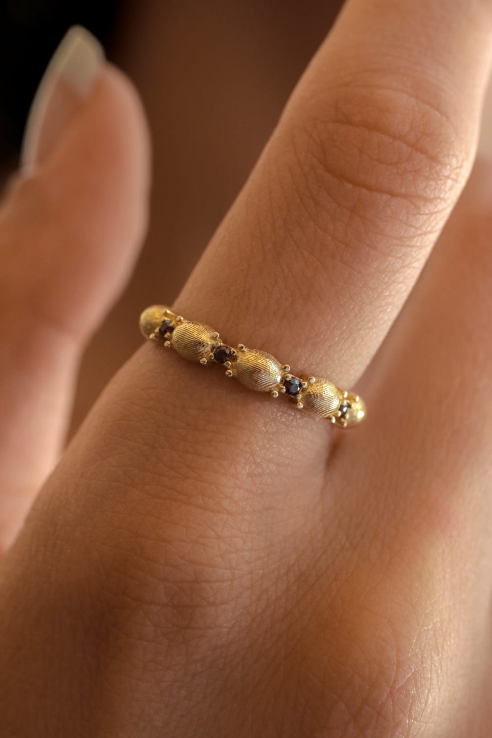 Başbuğ Mücevher-14 Ayar Altın Tasarım Yüzük-Yüzük-2-Milagron.com