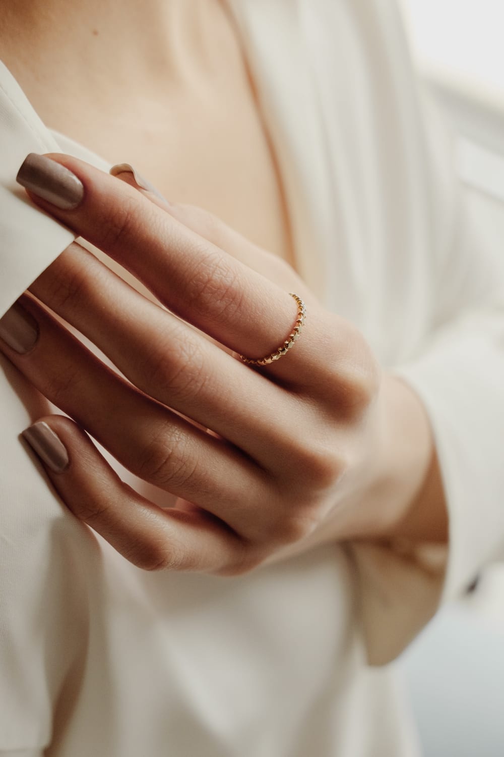 Başbuğ Mücevher-14 Ayar Altın Yıldızseli Yüzük-Yüzük-2-Milagron.com