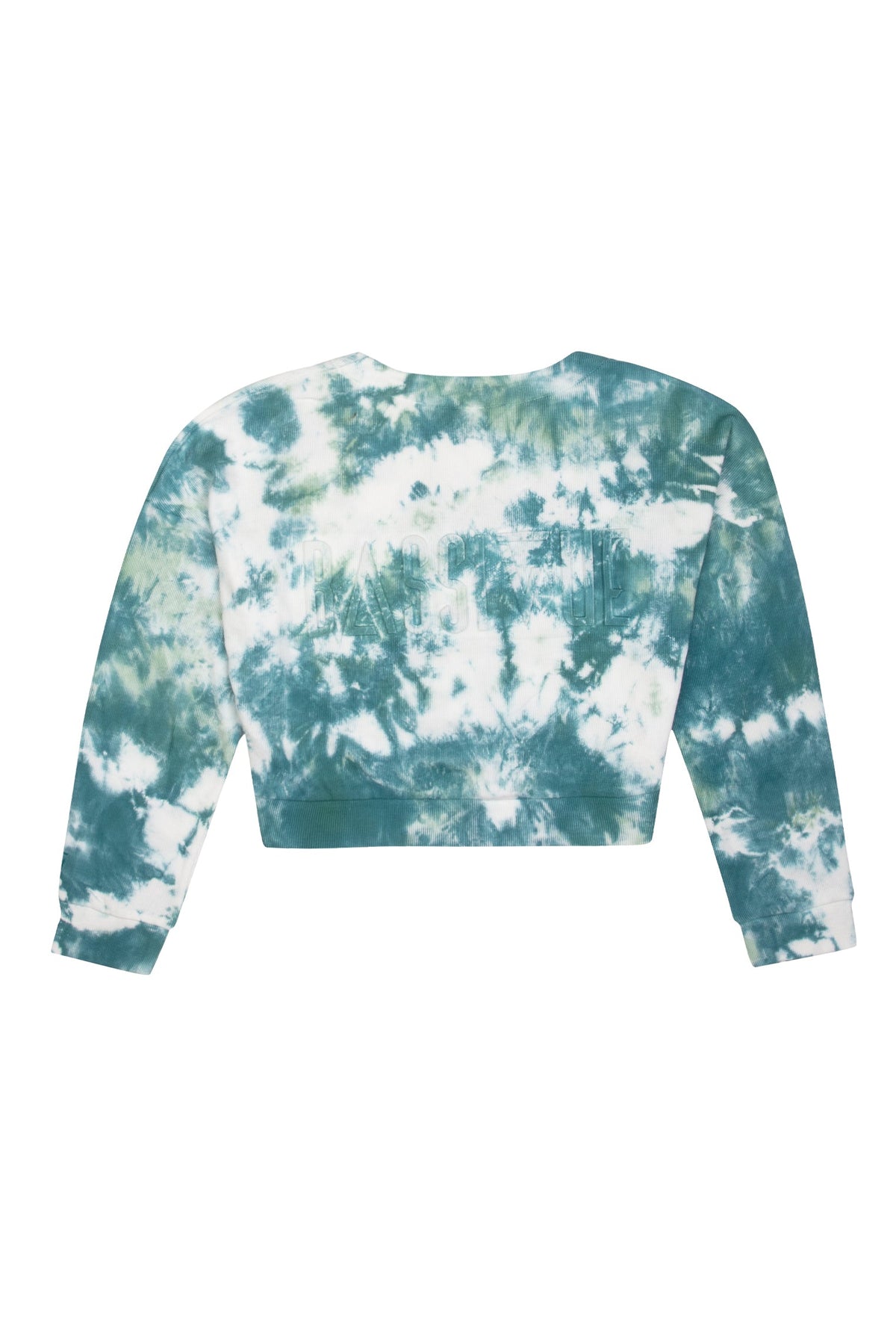 Batik Sweatshirt - Beyaz/Yeşil