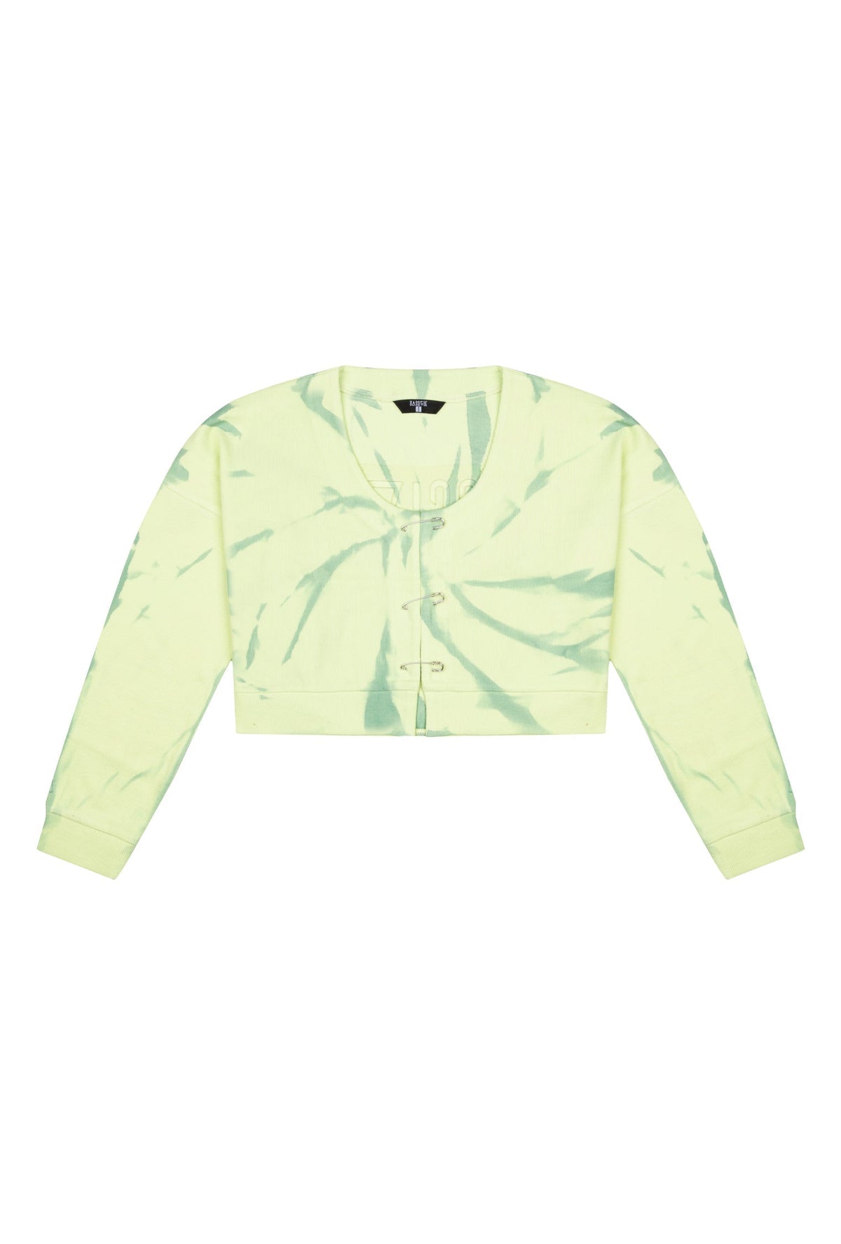 Batik Sweatshirt - Yeşil/Sarı