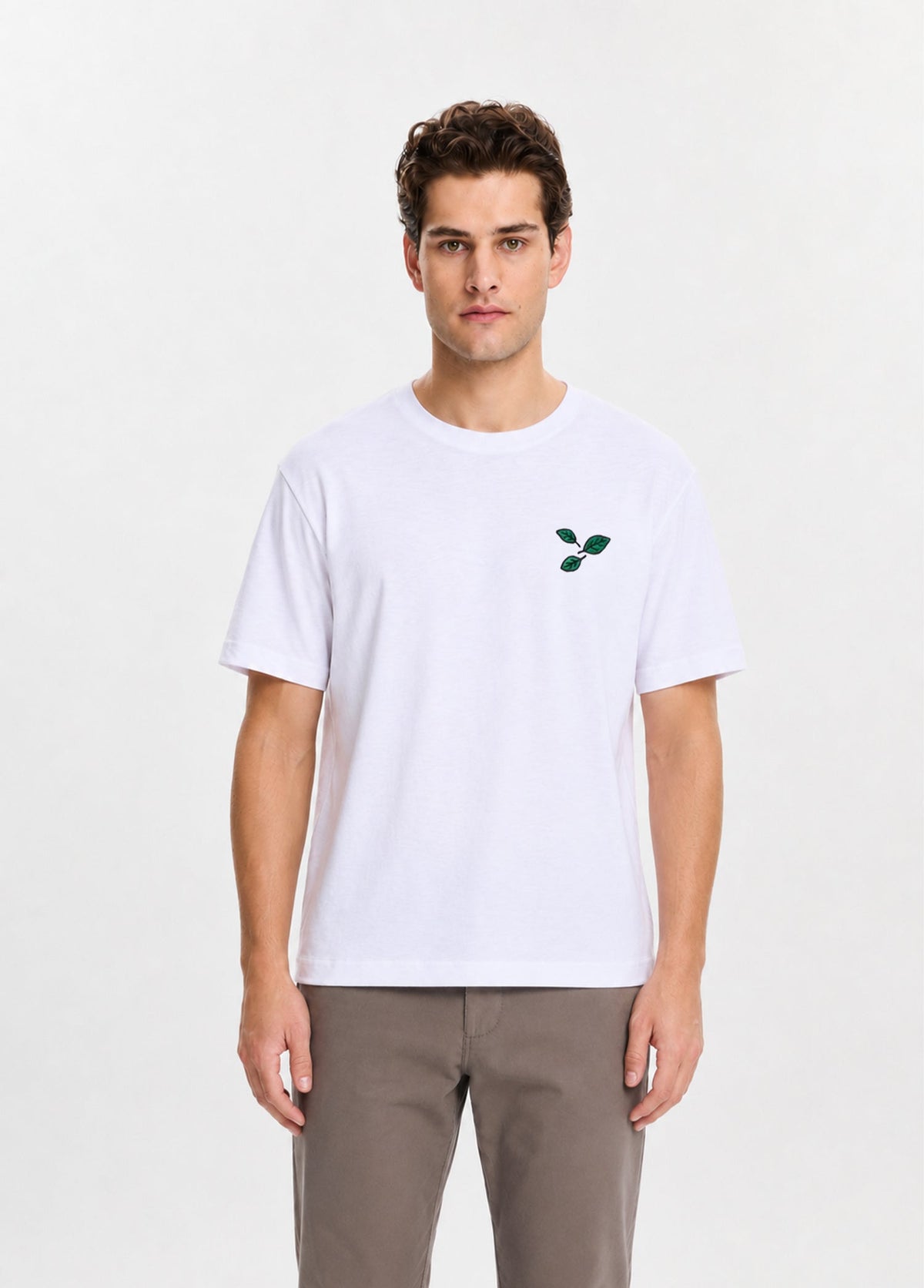 Beyaz Pasta T-Shirt