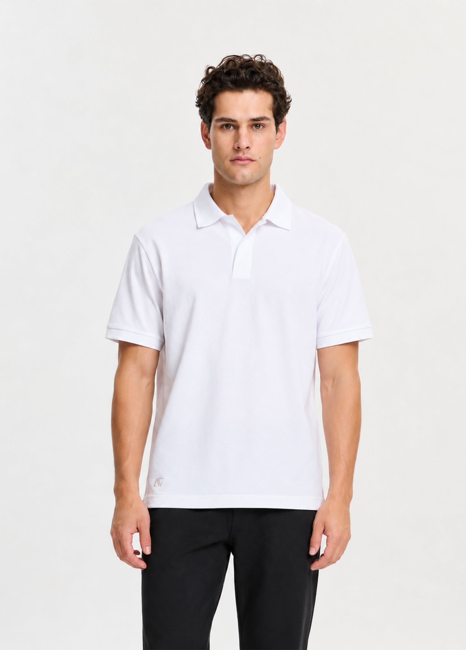 Beyaz Short Sleeve Polo