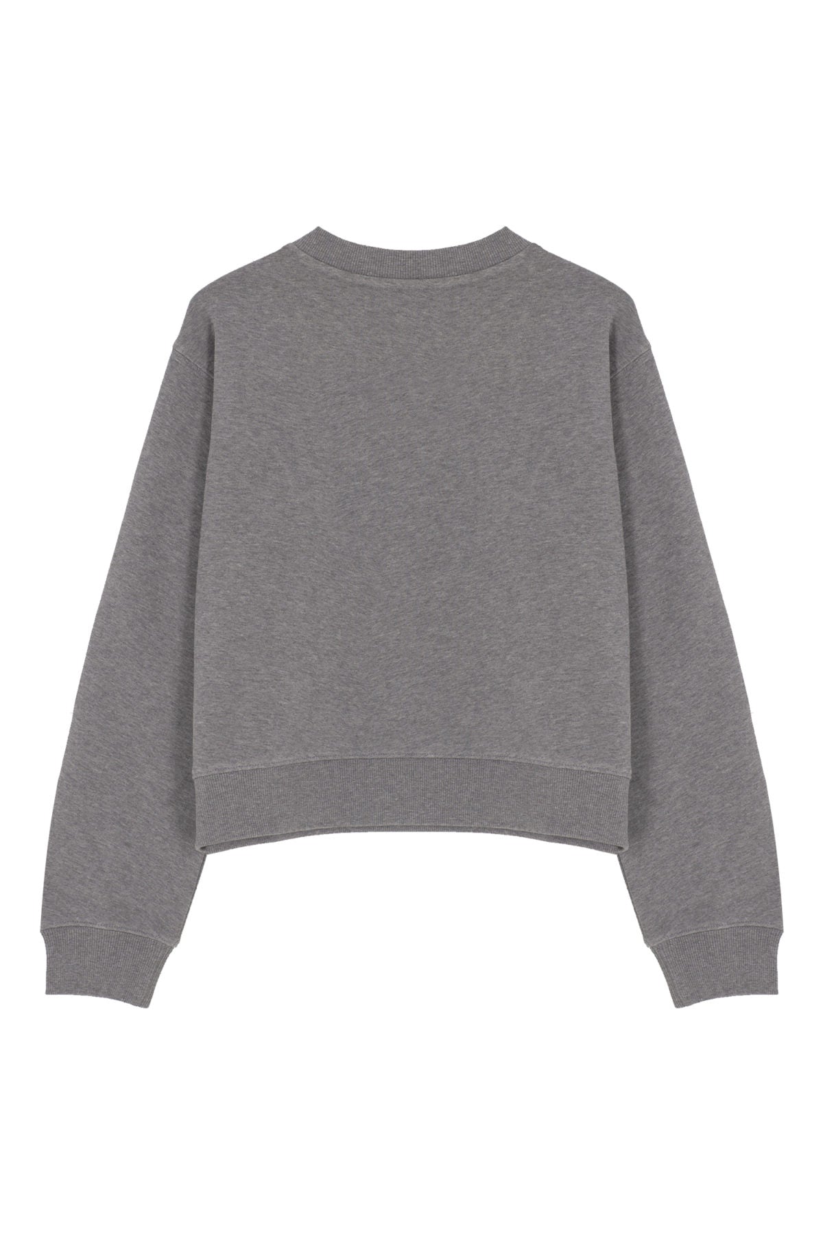 Bisiklet Yaka Sweatshirt - Gri
