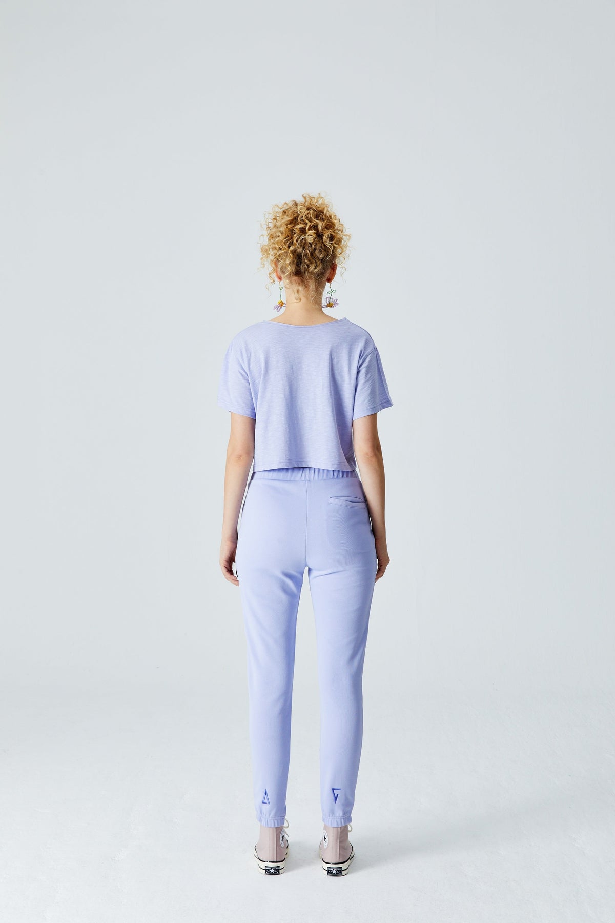 Crop T-Shirt - Lila