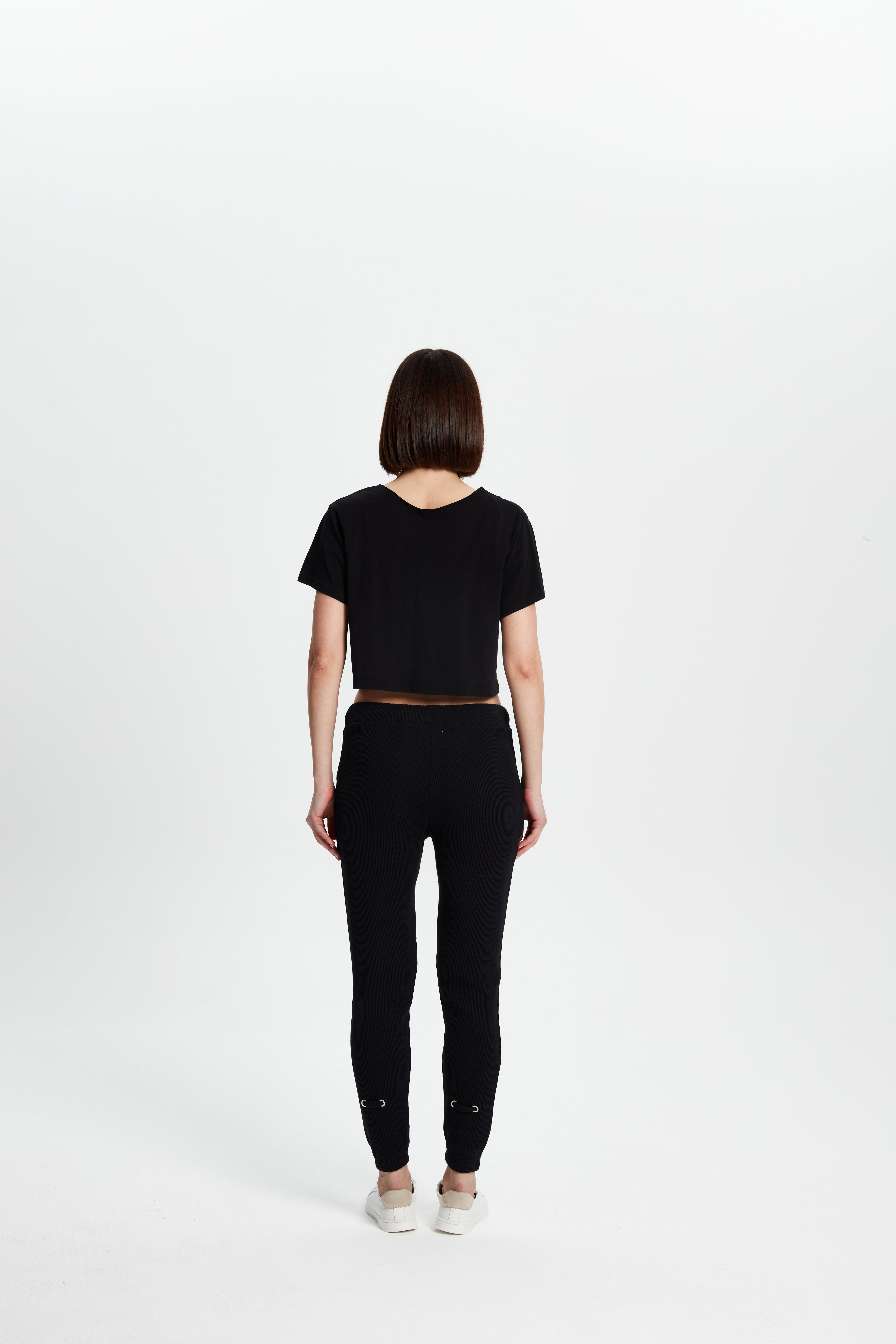 Crop T-Shirt - Siyah