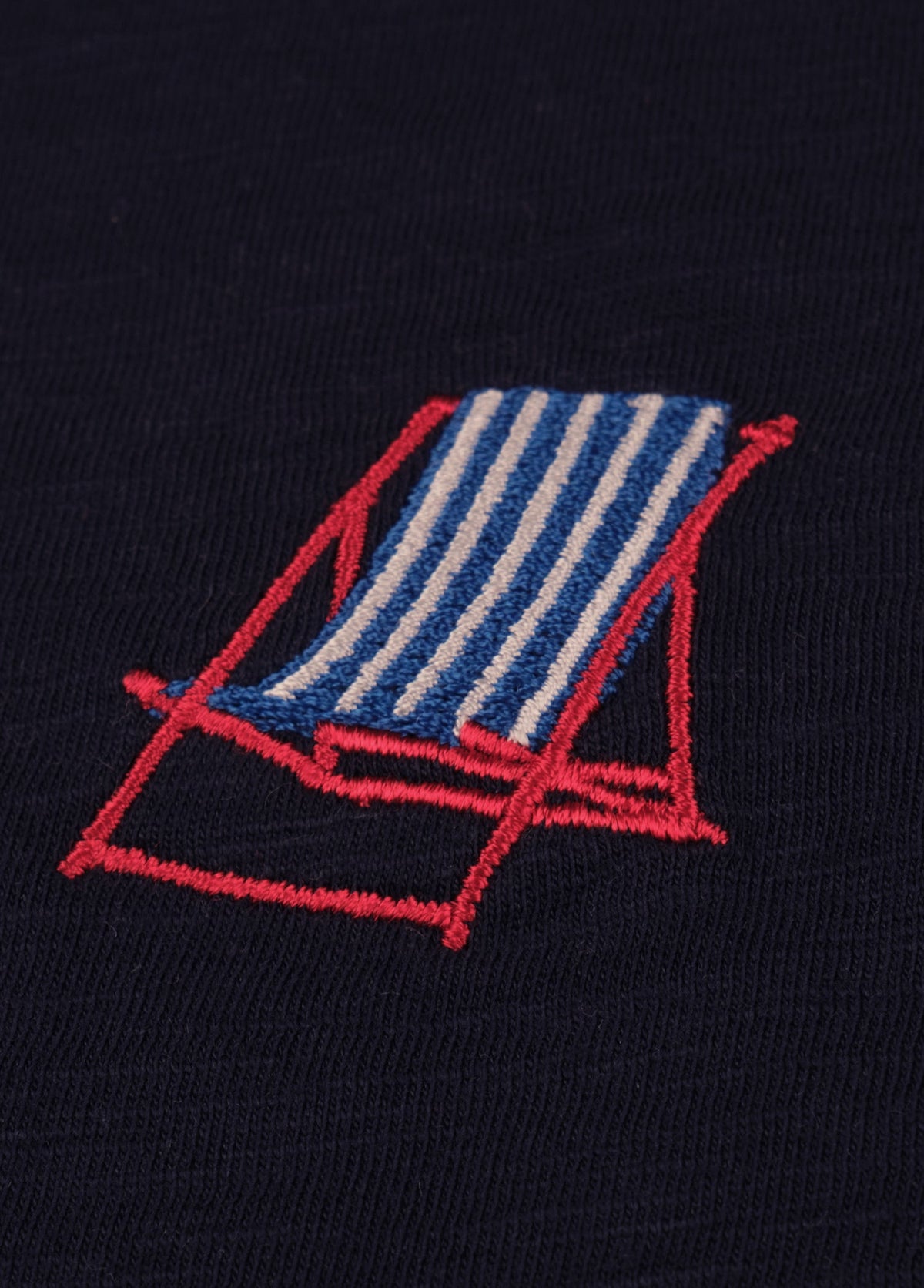 Lacivert Camping Chair T-Shirt