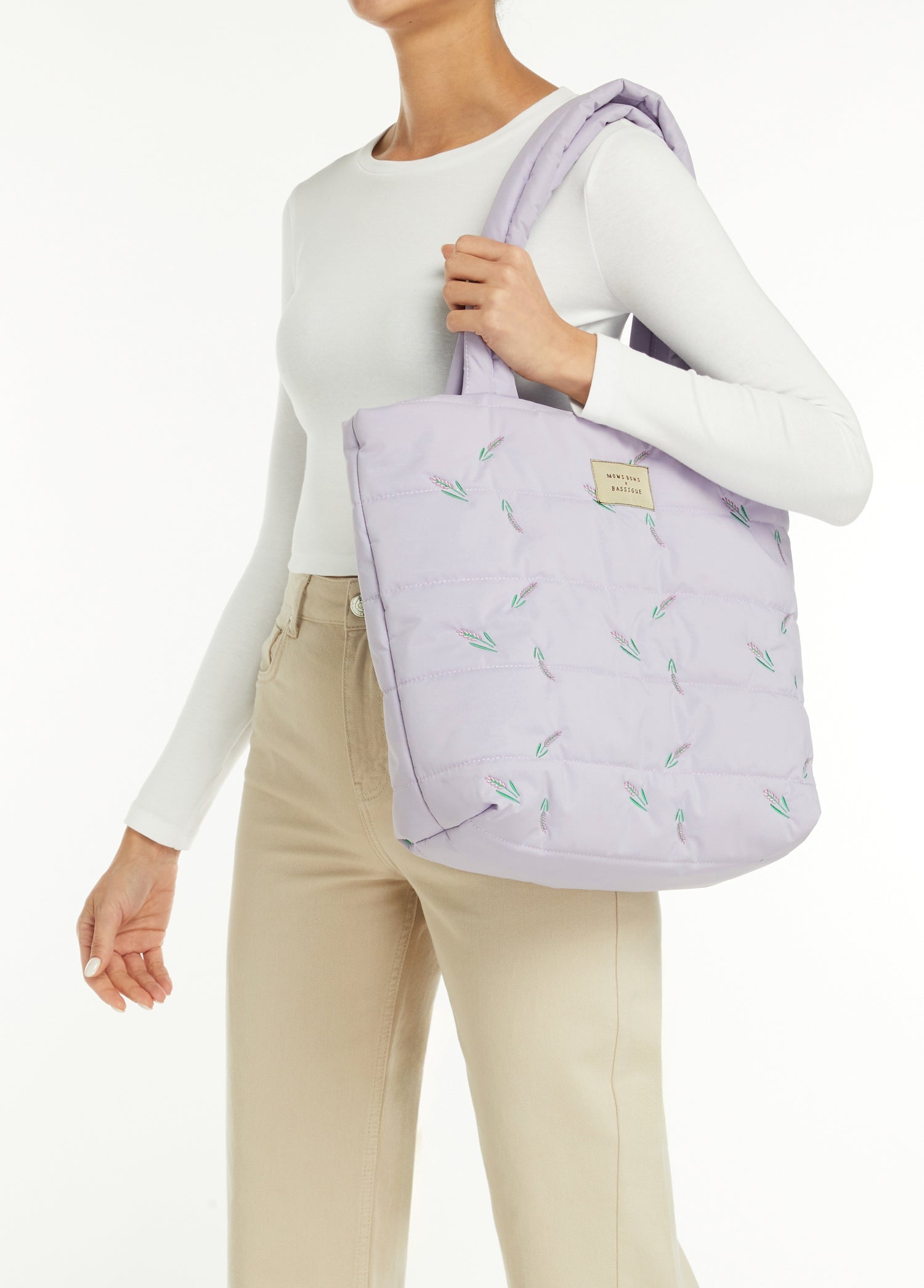 Lavanda Puffer Çanta