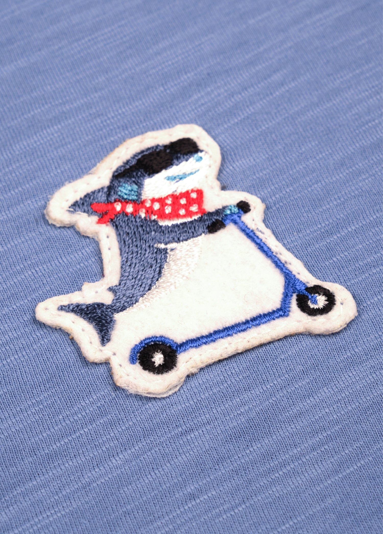 Mavi Scootering Shark T-Shirt