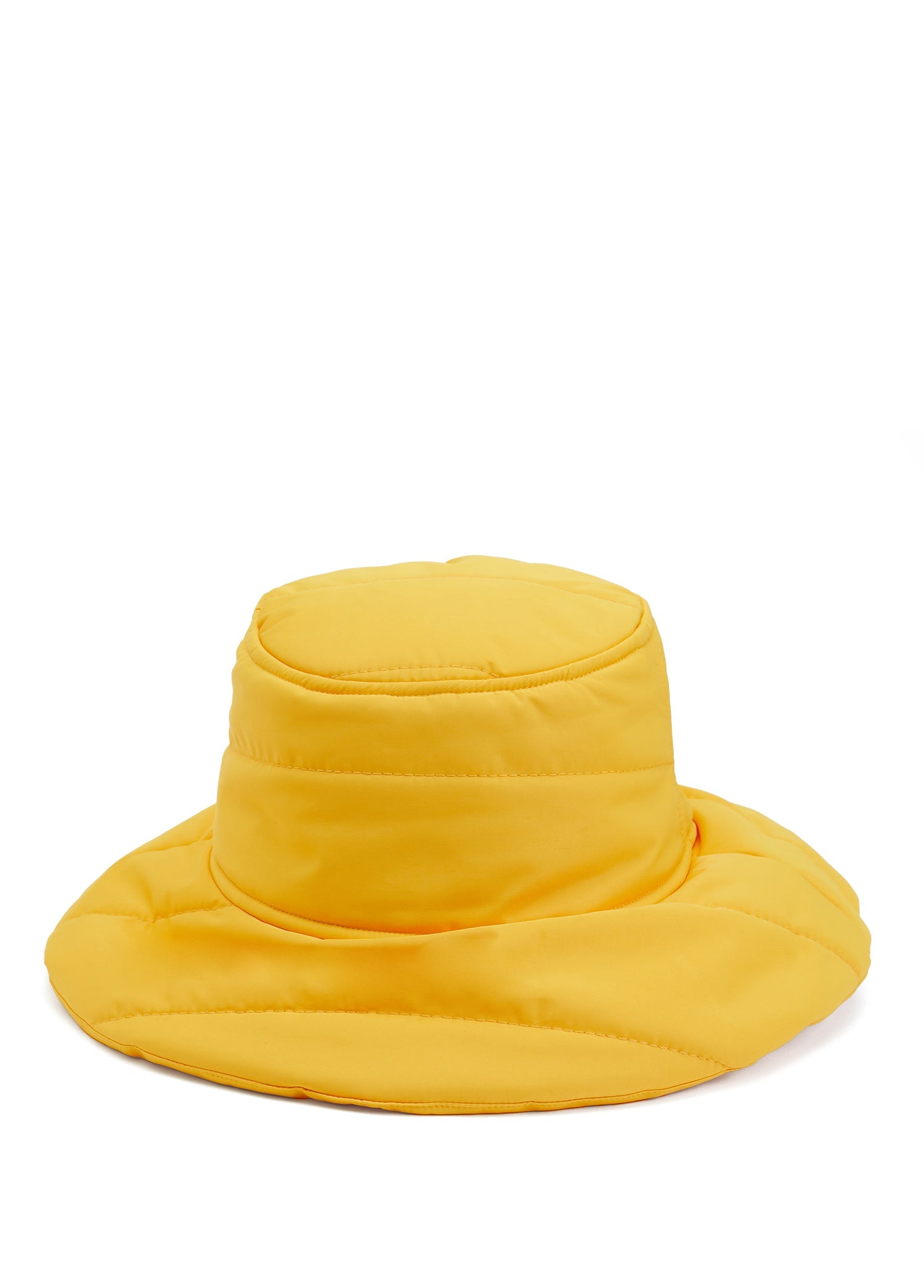 Mons Bons X Bassigue Sarı Puffer Bucket Şapka