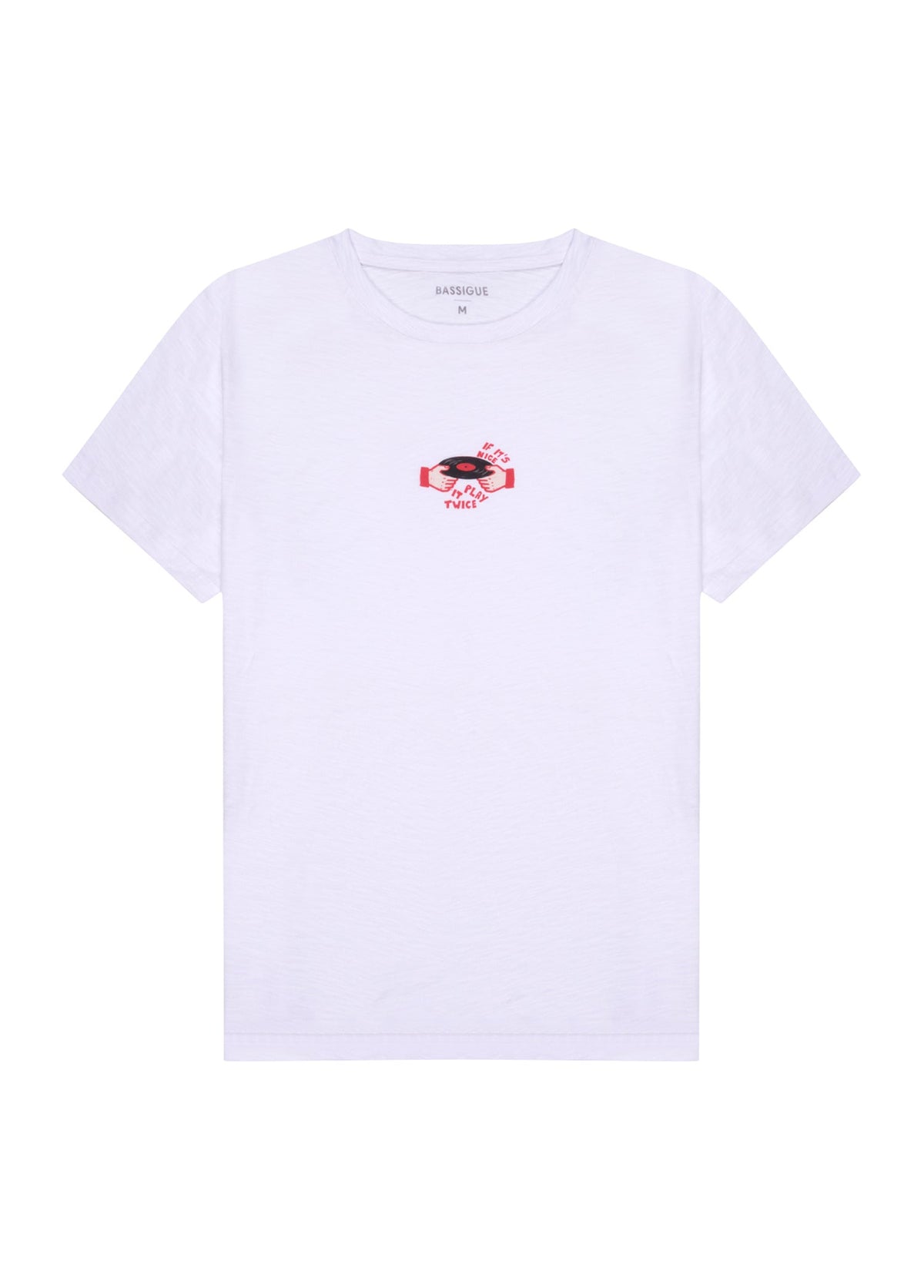Beyaz Record T-Shirt