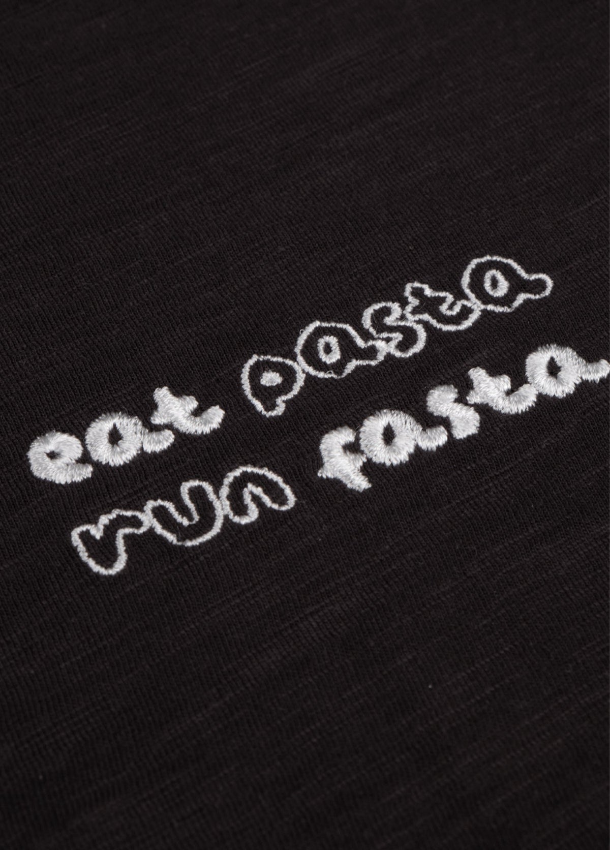 Siyah Eat Pasta T-Shirt