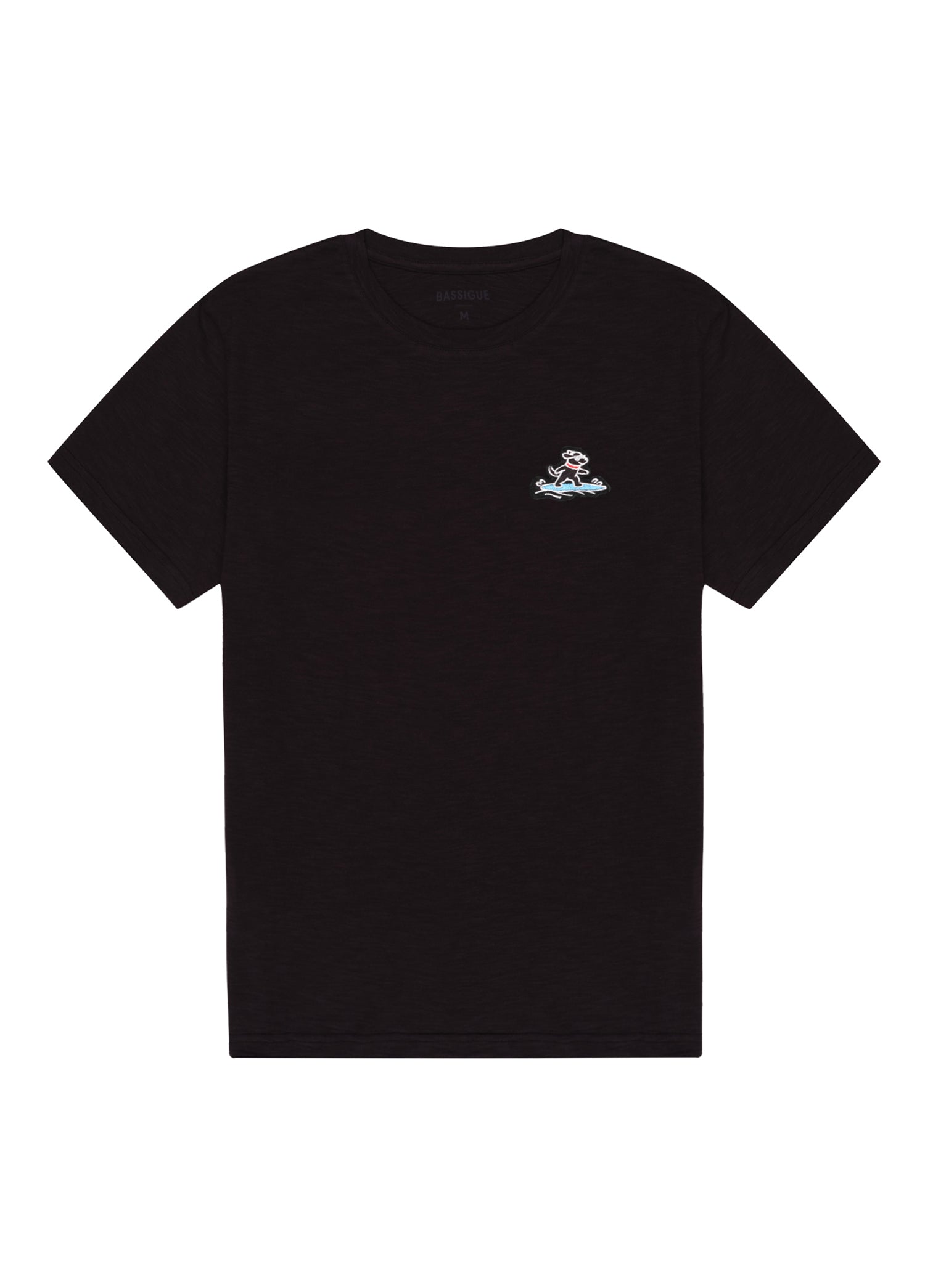 Siyah Surf Dog T-Shirt