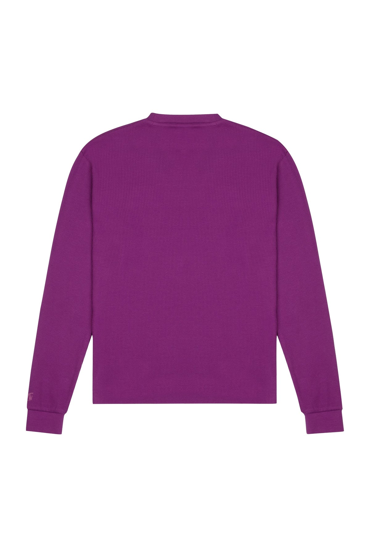 Waffle Sweatshirt - Mor