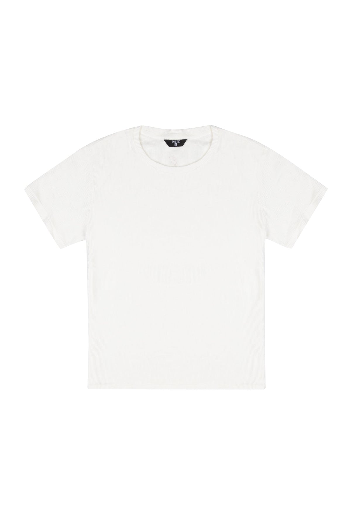Waffle T-Shirt - Kırık Beyaz