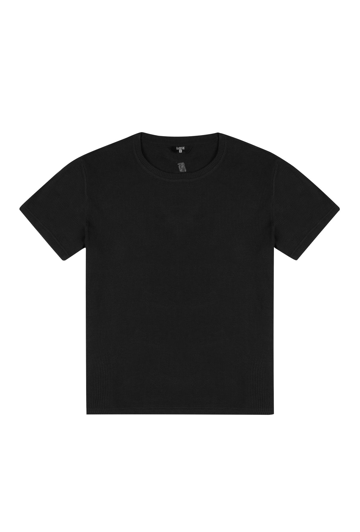 Waffle T-Shirt - Siyah