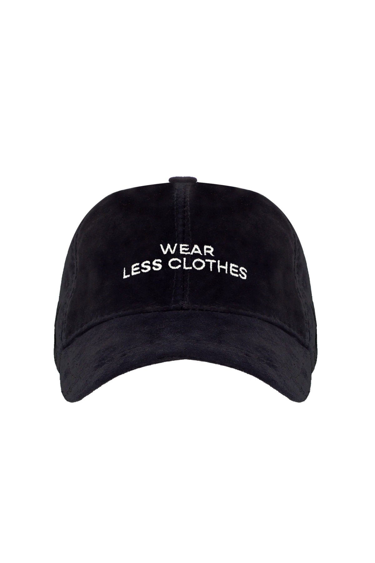 Wear Less Clothes Süet Deri Şapka