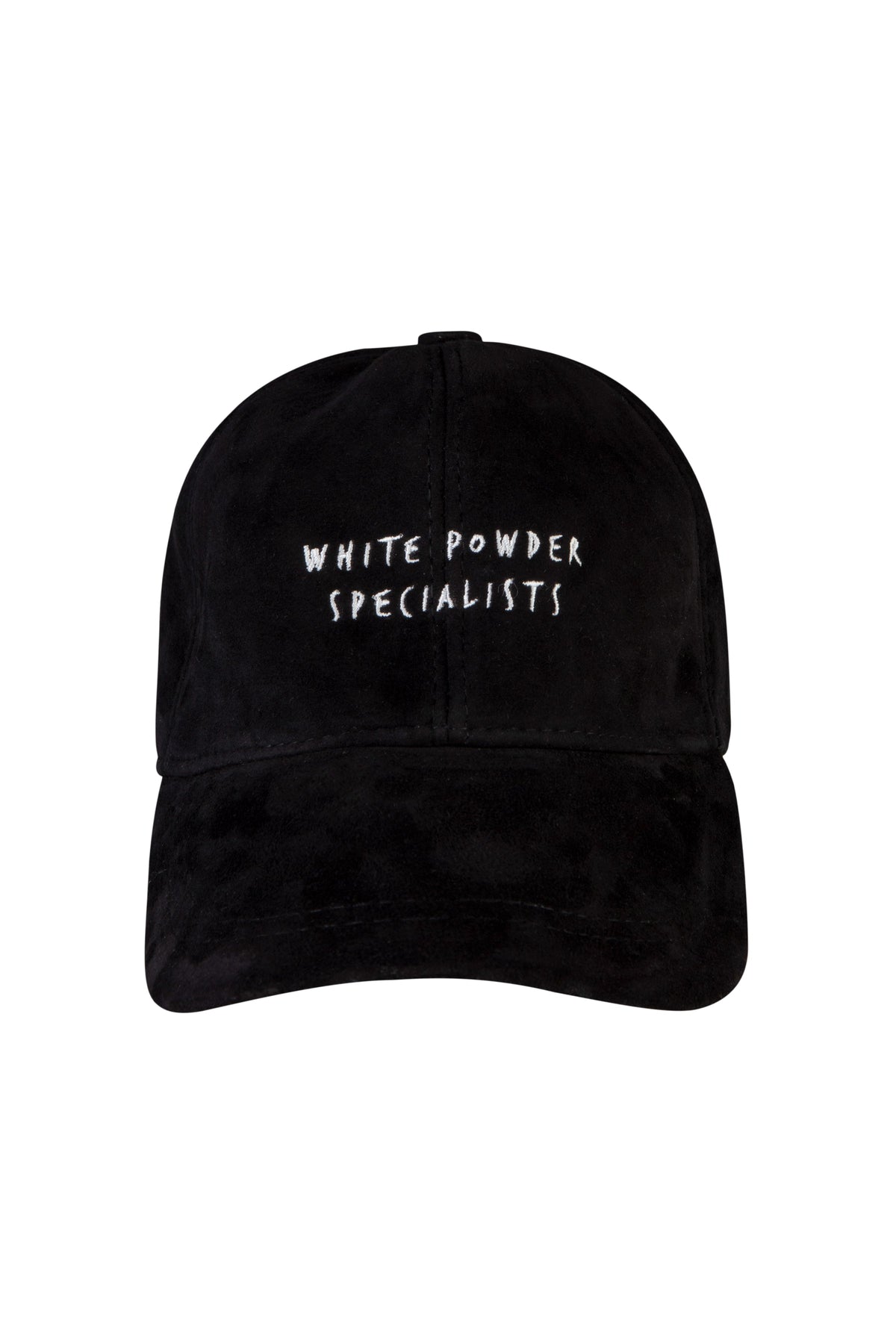 White Powder Specialists Süet Deri Şapka