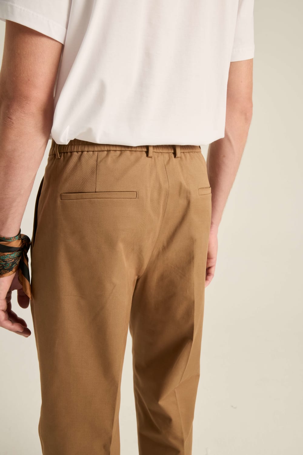Batts-Daniele Baggy Chino Pantolon Camel-Pantolon-4-Milagron.com