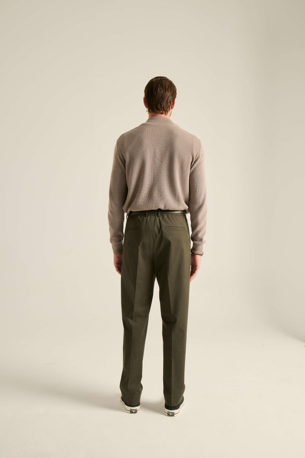 Batts-Daniele Baggy Chino Pantolon Koyu Yeşil-Pantolon-2-Milagron.com