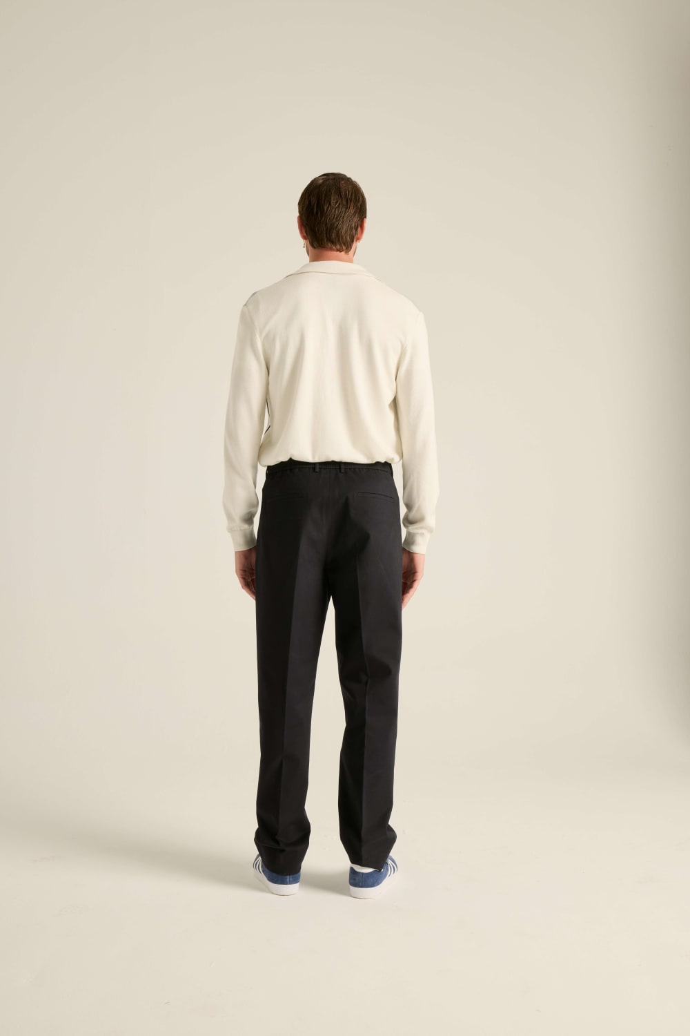 Batts-Daniele Baggy Chino Pantolon Lacivert-Pantolon-3-Milagron.com