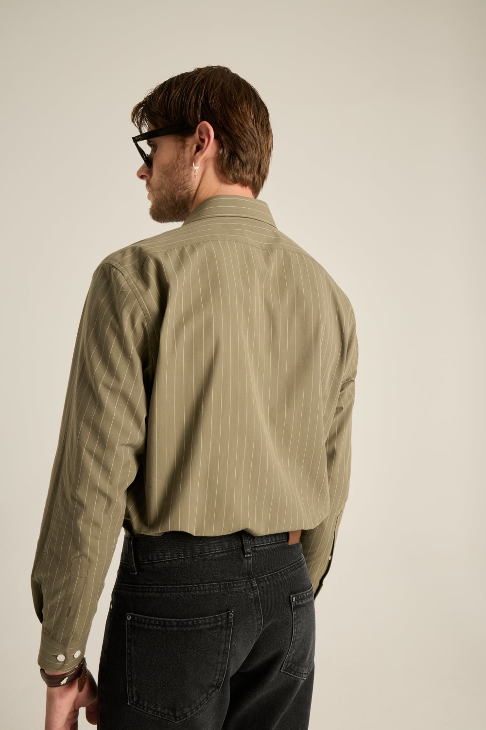 Batts-Karl Jean Pantolon Siyah-Kot Pantolon-4-Milagron.com