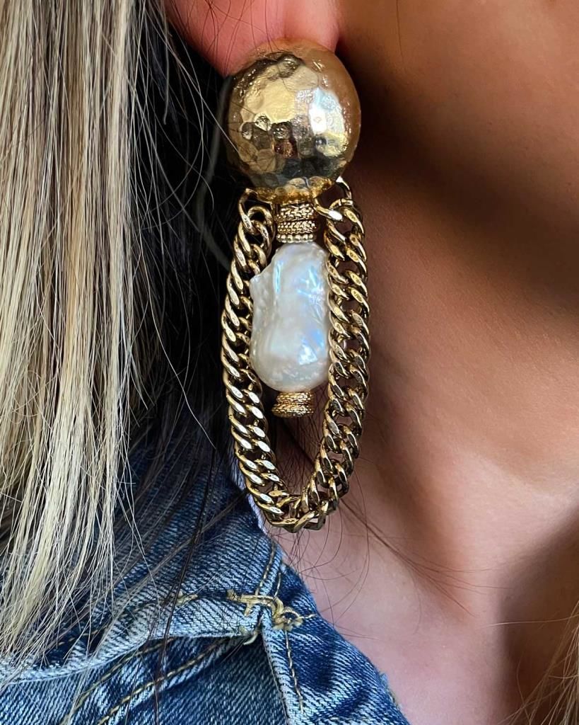 Bayemeyc-Berilia Barok İnci̇ Küpe-Küpe-2-Milagron.com