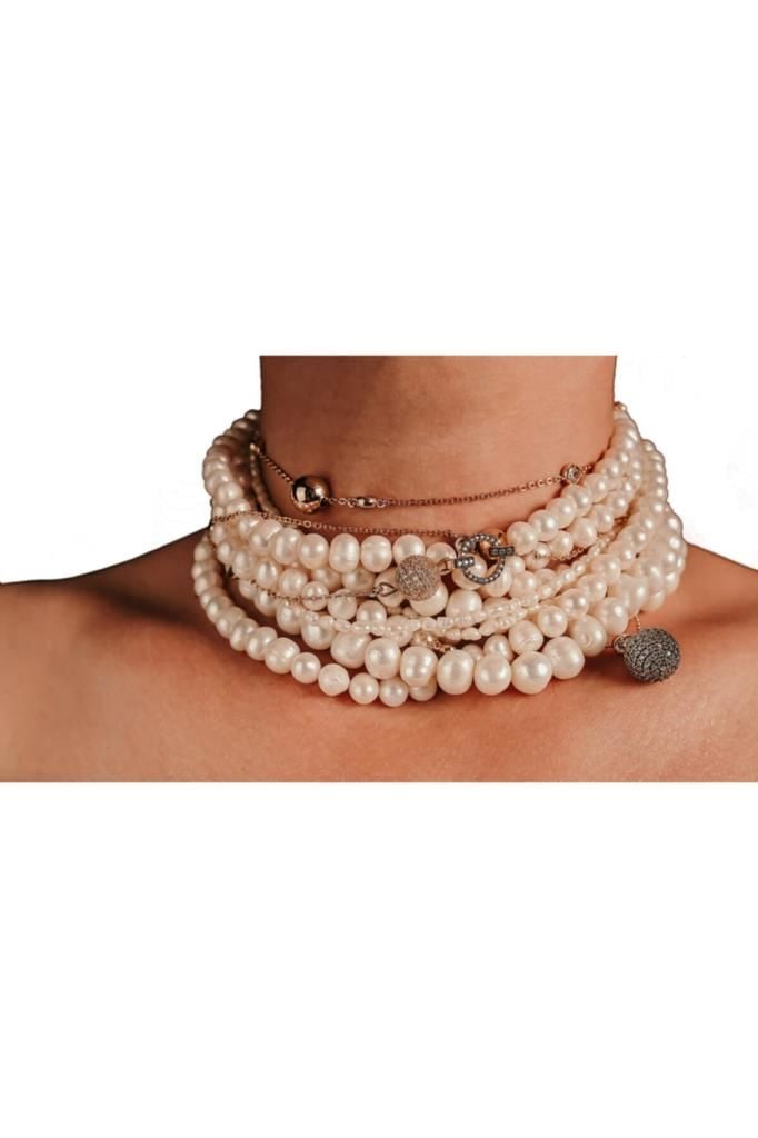 Bayemeyc-Bivalvia İnci̇ Kolye-Kolye-2-Milagron.com