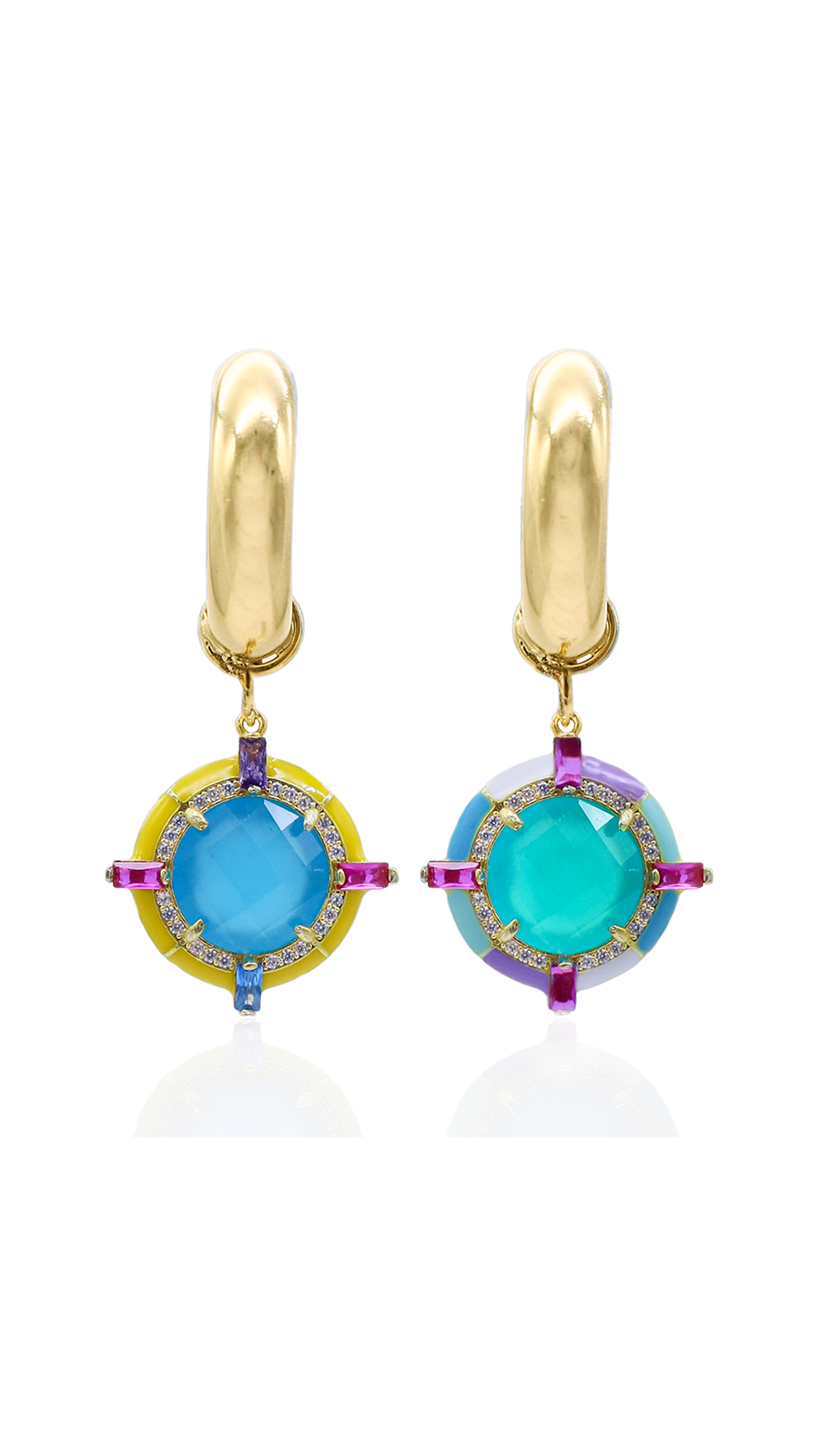 Bayemeyc-Capri Sallantılı Küpe-Küpe-1-Milagron.com