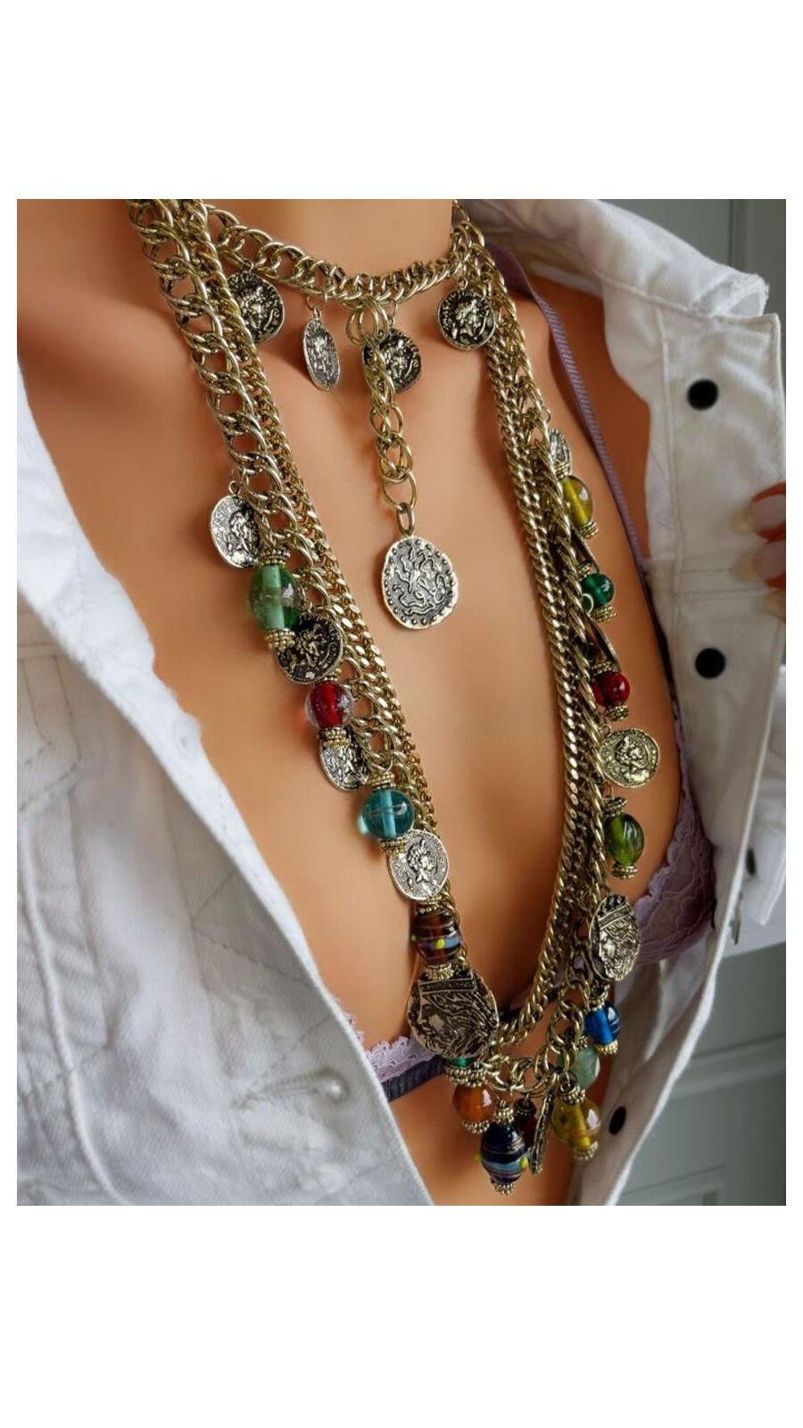 Bayemeyc-Carnevale Çoklu Kolye-Kolye-2-Milagron.com